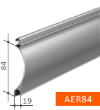 рулонные решетки профиль aer84